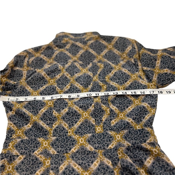 Anthropologie Maeve Whitewick Manor Fine Pin Wale Corduroy Dress. Flattering fit - Picture 9 of 13